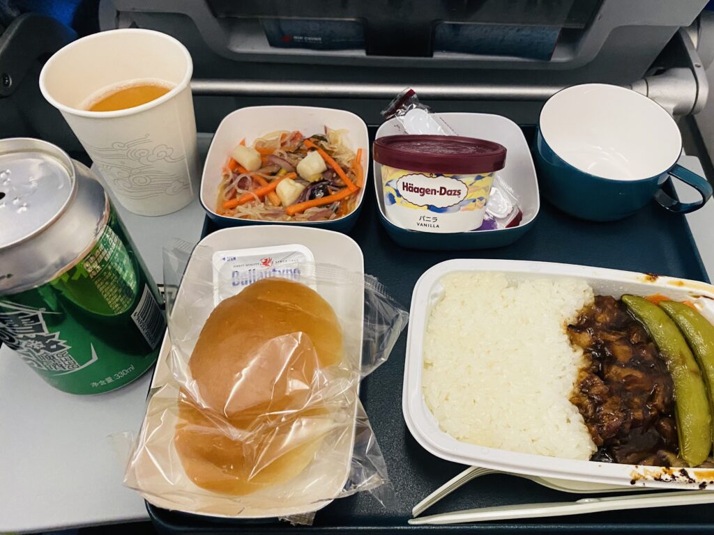 Air China　機内食