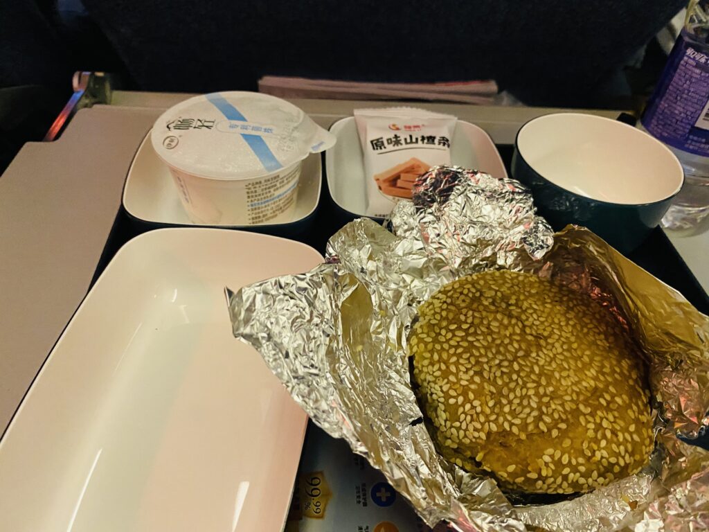 Air China　CA961機内食