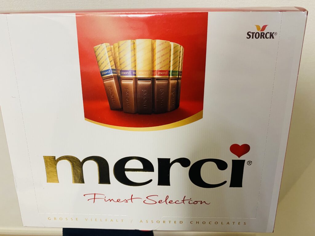 ドイツ お土産 merci チョコ