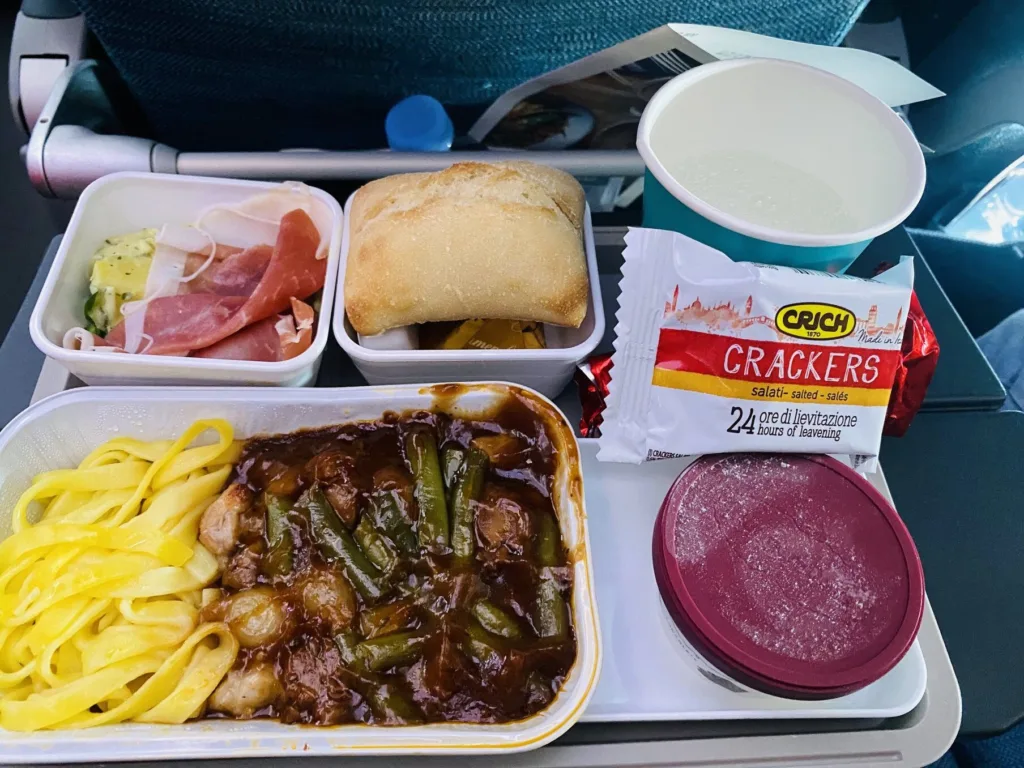 キャセイパシフィック航空　機内食