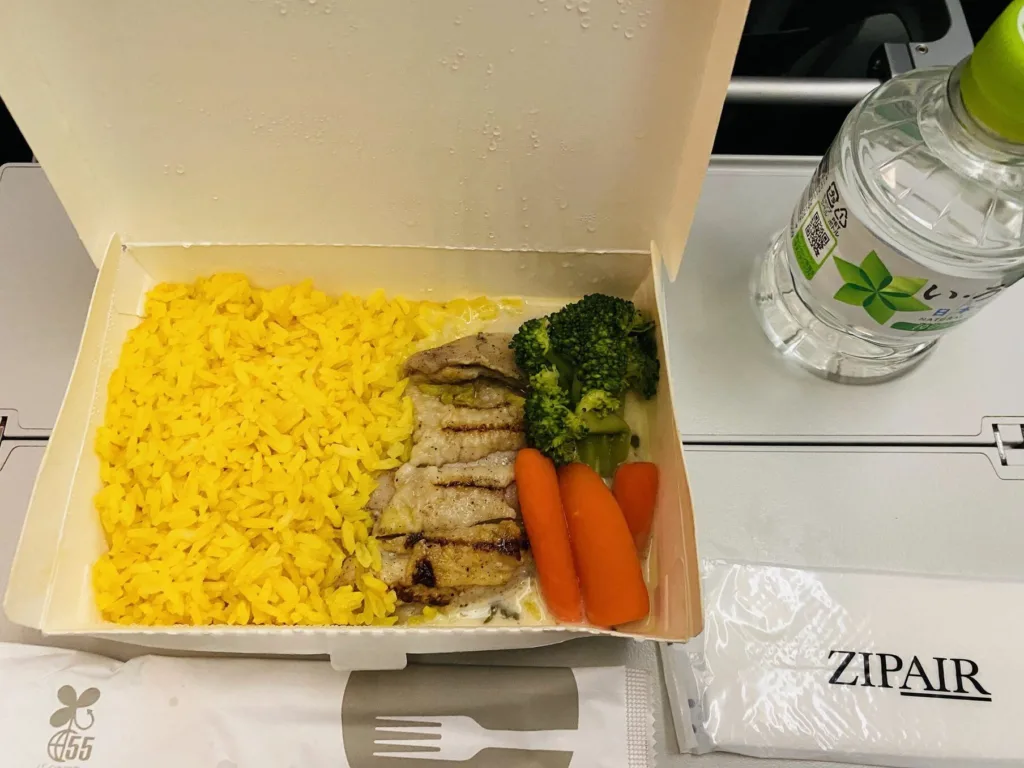 ZIPAIR ジップエア　機内食