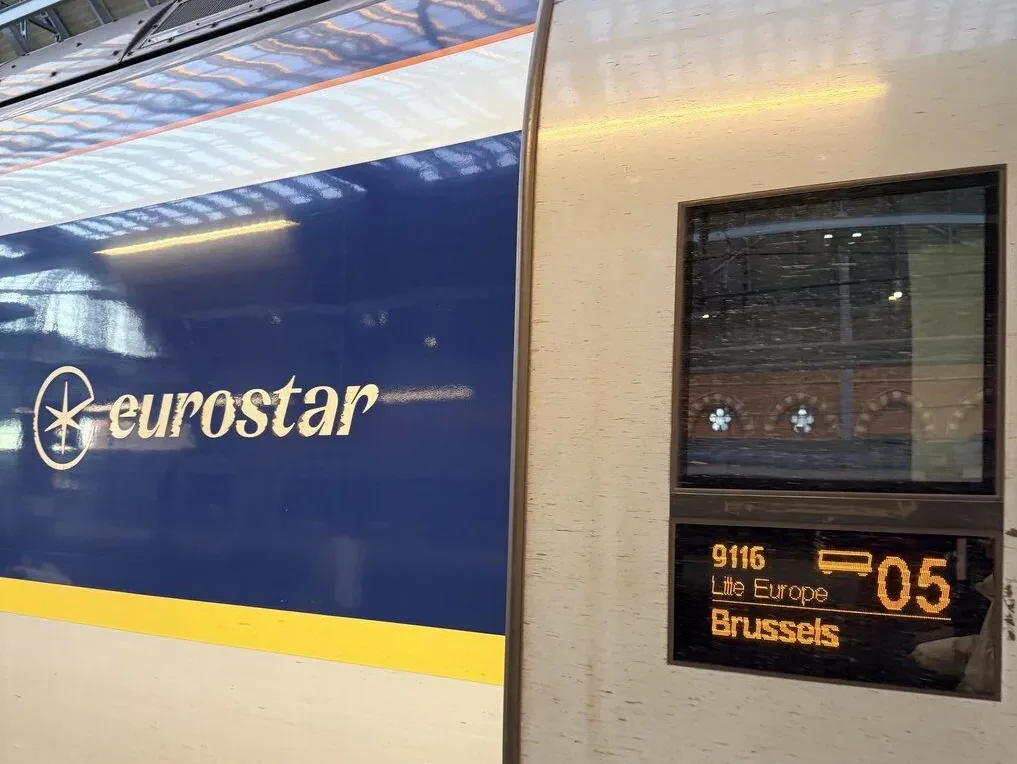 ユーロスター ロンドン→ブリュッセル