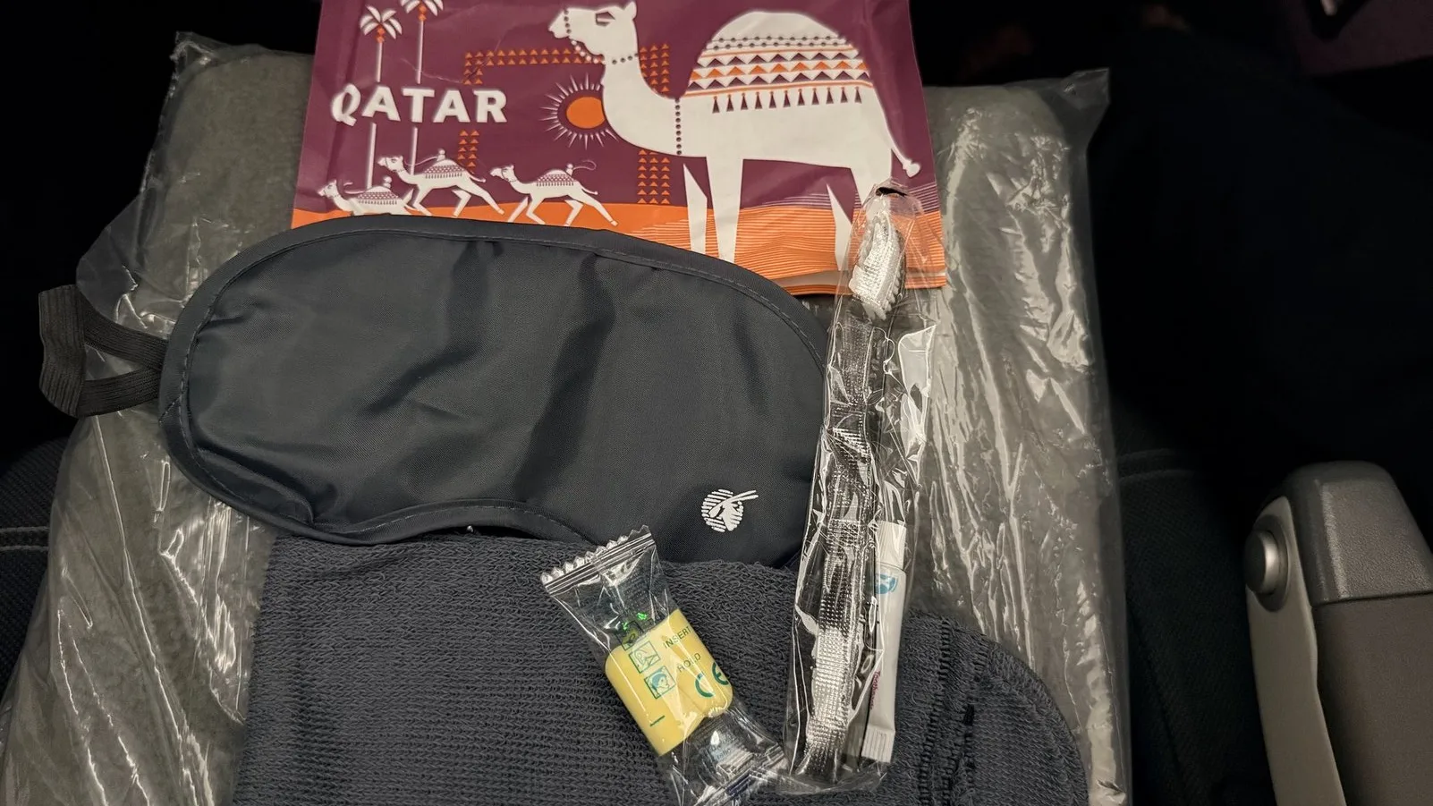 カタール航空　アメニティ
