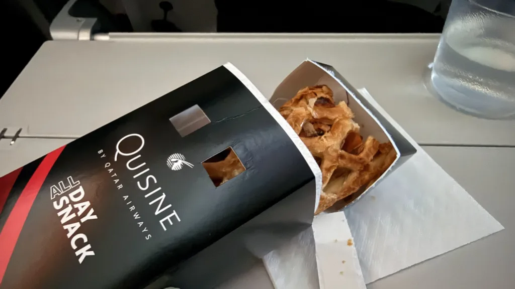 カタール航空　機内食