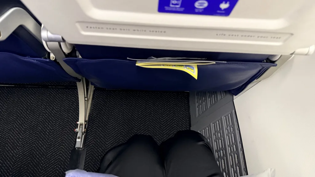 ユナイテッド航空 UA849 座席